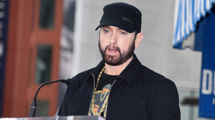 Eminem kétszer is feleségül vette Kimet, mindkétszer el is váltak / Fotó: Northfoto