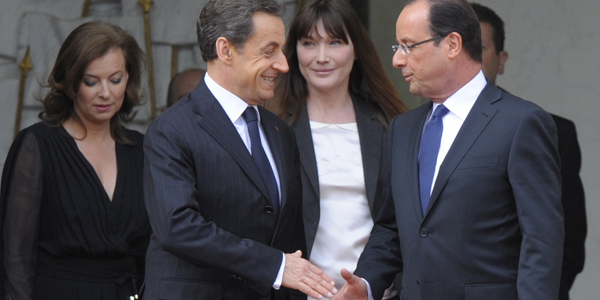 Francois Holland i Nicolas Sarkozy