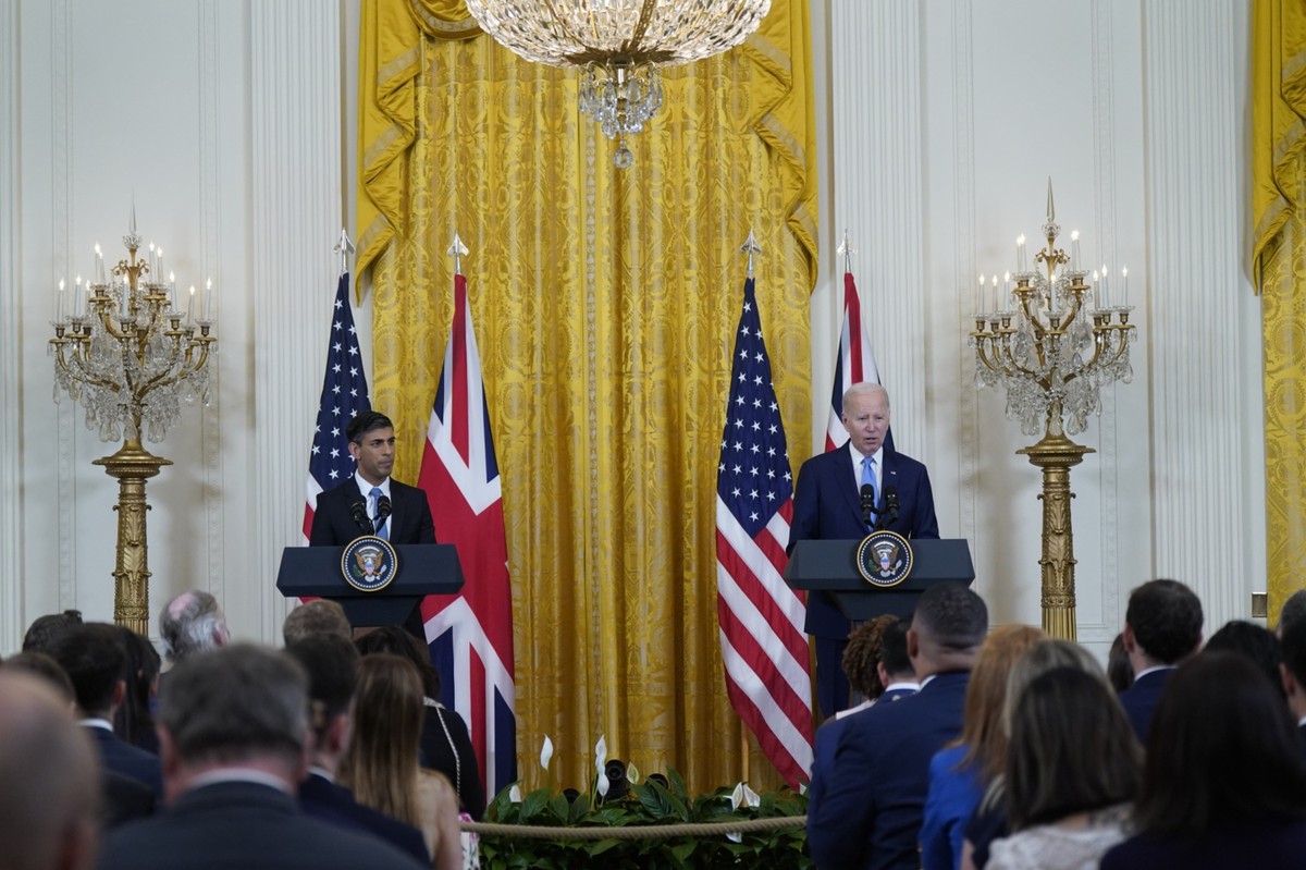 Rishi Sunak i Joe Biden