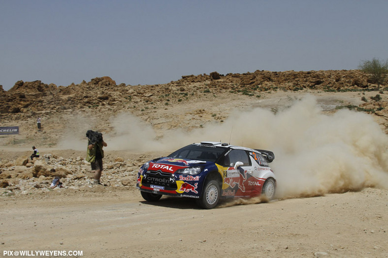 Rajd Jordanii 2011: Ogier lepszy o 0,2 sekundy (wyniki)