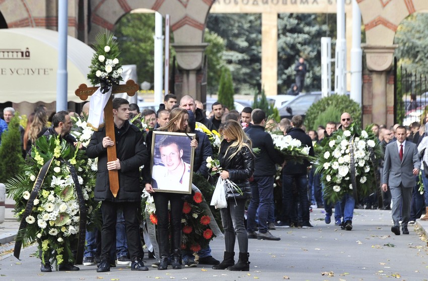 Sahrana Aleksandra Stankovića