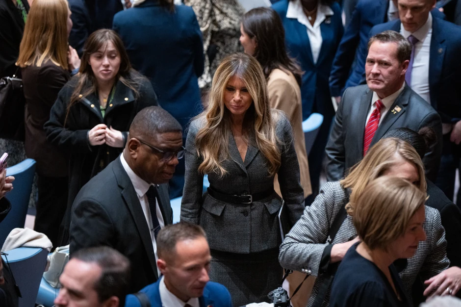 Melanija Tramp na sednici Saveta bezbednosti Ujedinjenih nacija (SBUN)