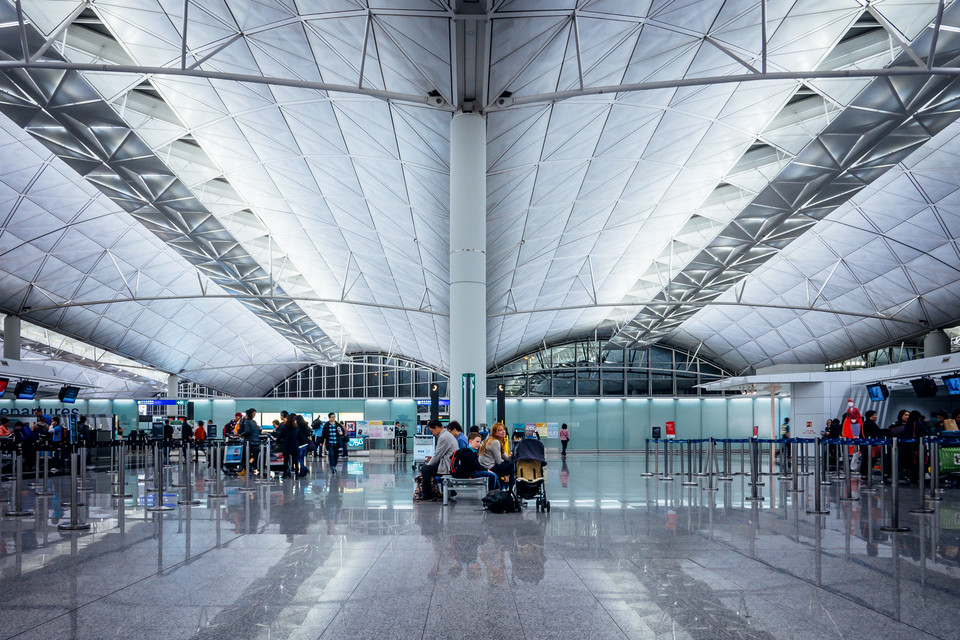 5. Port lotniczy Hongkong, Hongkong