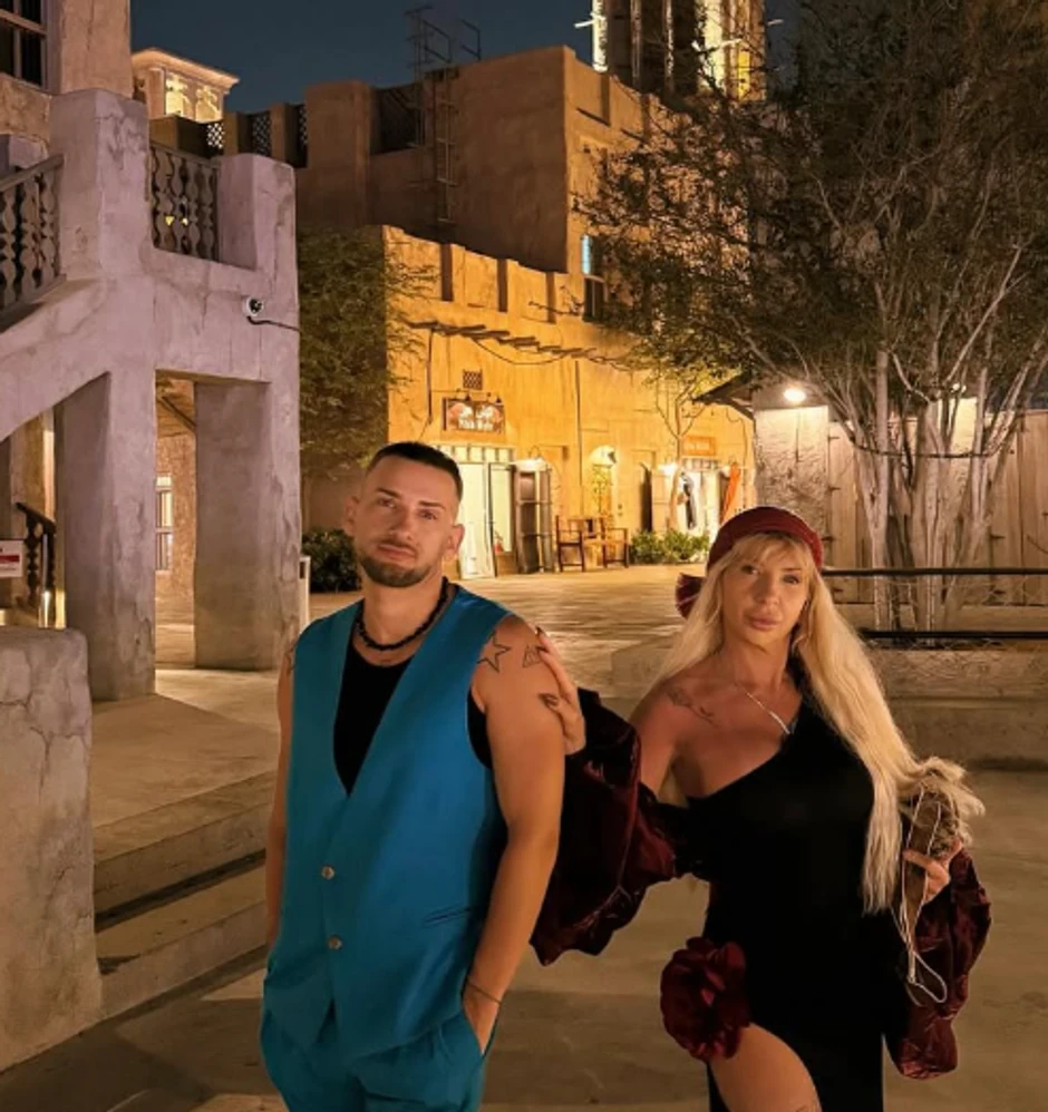 Savo Perović sa majkom