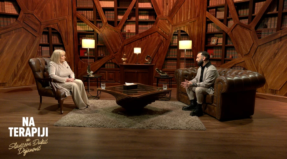 Filip Mitrović, emisija "Na terapiji sa Slavicom Đukić Dejanović"