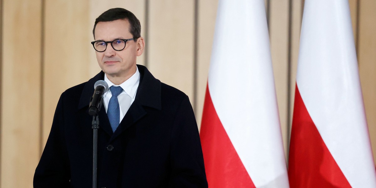 Premier Mateusz Morawiecki.