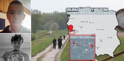 Śmierć po tajemniczym zaginięciu chłopców z Ledna. Mapa tragicznego szlaku. Skąd ta wielka odległość?