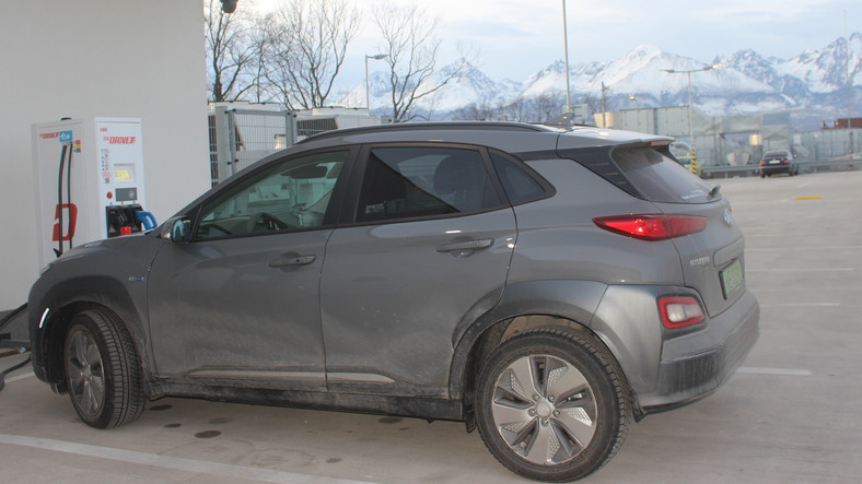Hyundai Kona Electric – test zimowy