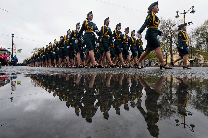 Proba Parade pobede u Rusiji