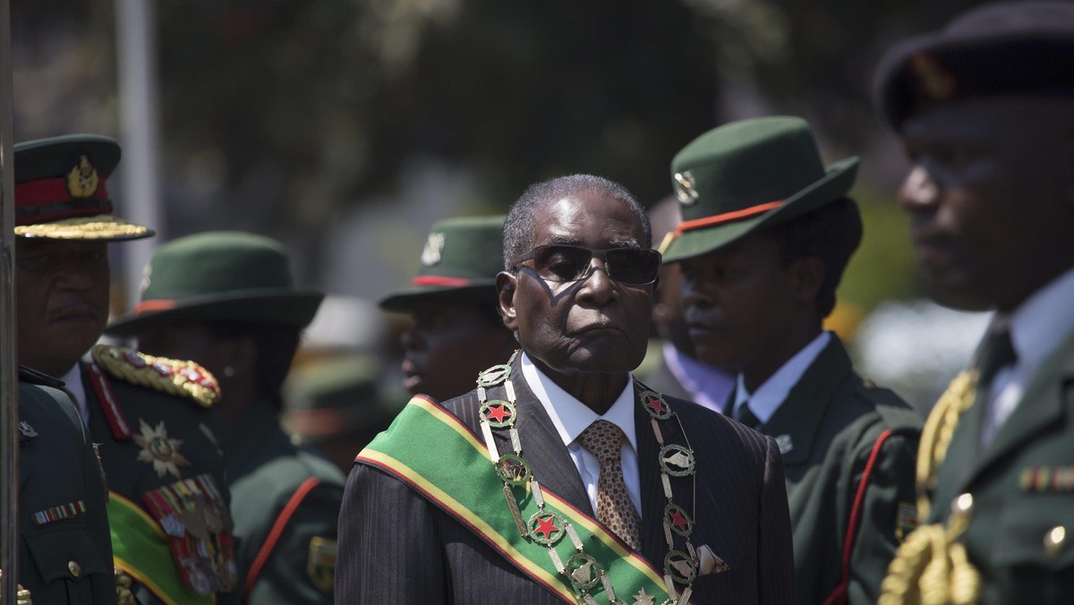 President Mugabe opens the Fifth Session of the Eighth Parliament of Zimbabwe