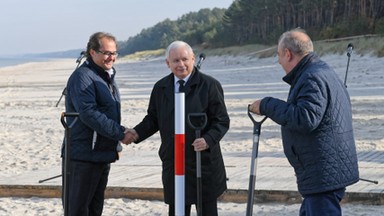 Przekop mierzei niegotowy, ale PiS i tak się nim pochwali. "Chcą przejąć port w Elblągu"