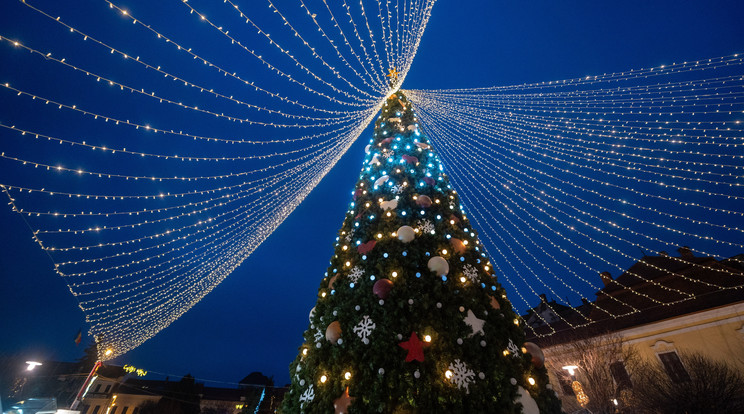 Az előrejelzések alapján úgy tűnik nem lesz fehér karácsony /fotó: MTI/Kiss Gábor