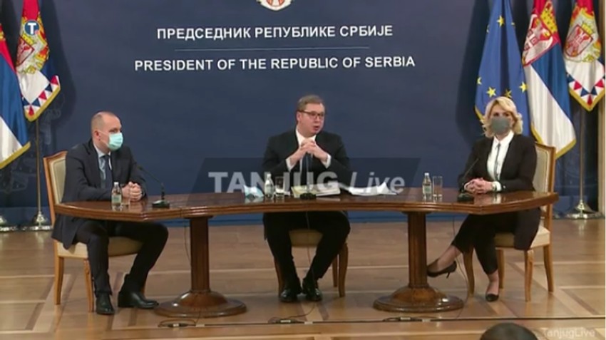 Vučićeva novogodišnja konferencija