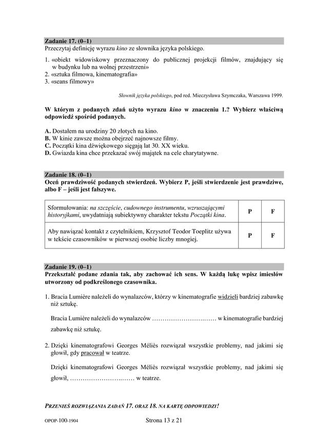 Egzamin ósmoklasisty język polski-13