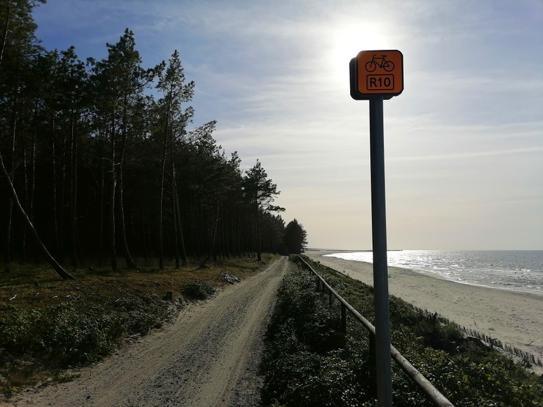 Krynica Morska oraz jej okolice. Ścieżki i trasy rowerowe