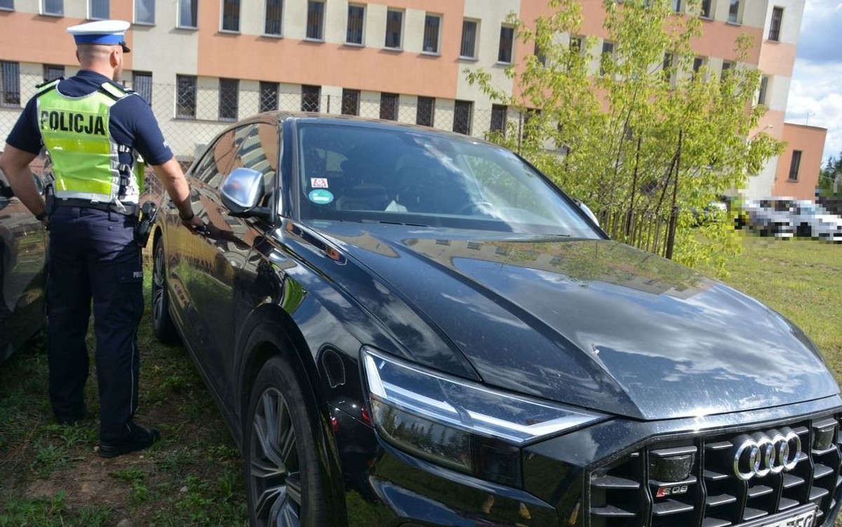 Kradzionym Audi jechał 170 km/h, więc złapała go policja. Kryminalny geniusz w akcji