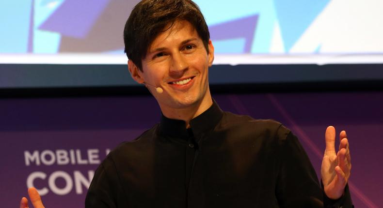 Telegram founder and CEO Pavel Durov.Manuel Blondeau/AOP.Press/Corbis/Getty Images