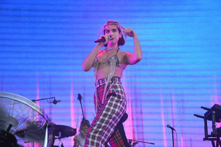 Dua Lipa podczas Orange Warsaw Festival. 1 czerwca 2018