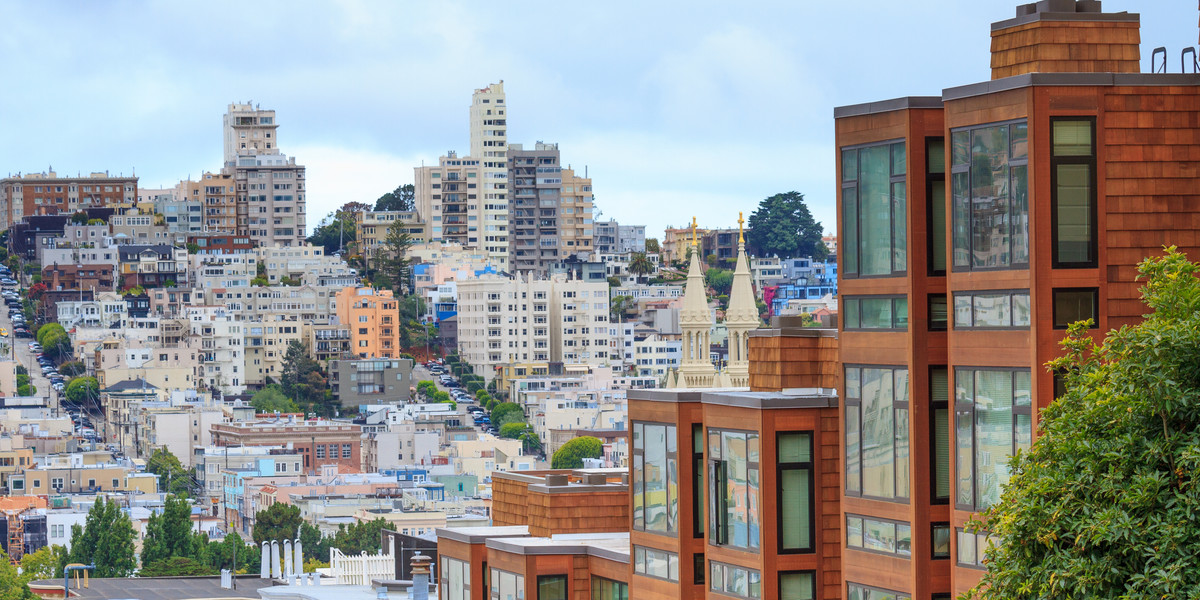 In San Francisco, the median household income of the upper class is $185,290.