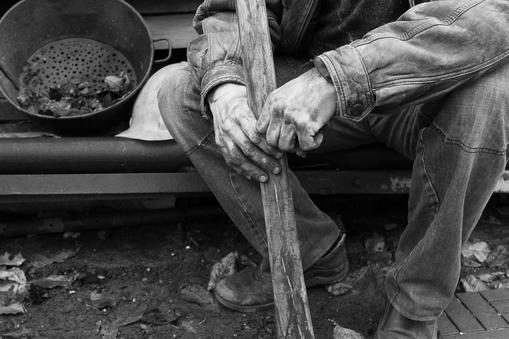 Ukrainian miner
