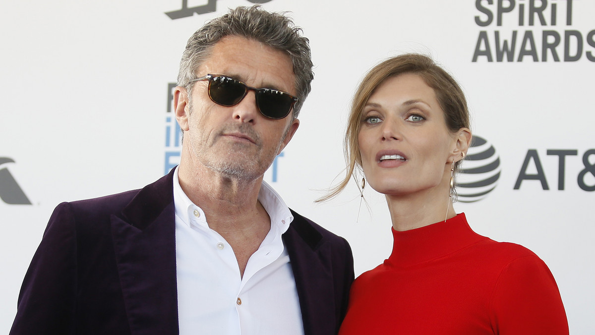 Paweł Pawlikowski i Małgosia Bela na gali Spirit Awards w Santa Monica