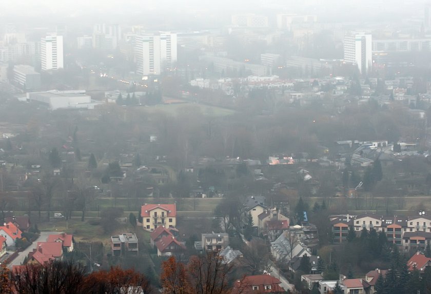 Zanieczyszczone powietrze