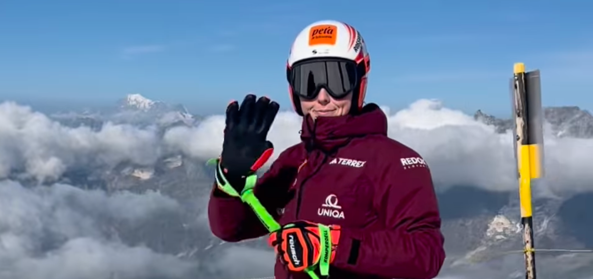 Slovenská reprezentantka v zjazdovom lyžovaní Petra Vlhová.