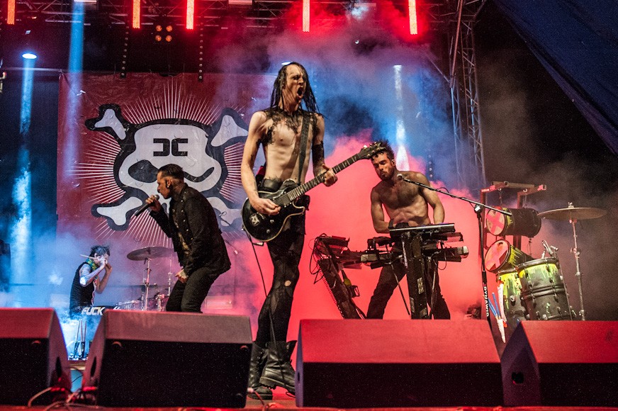 Combichrist na Castle Party 2012 (fot. Monika Stolarska / Onet)