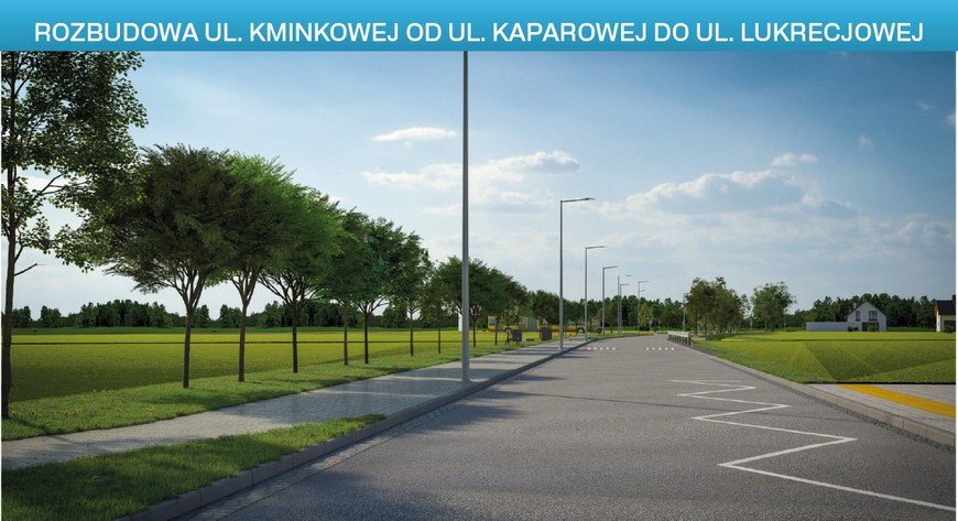 Ulica Kminkowa będzie rozbudowana