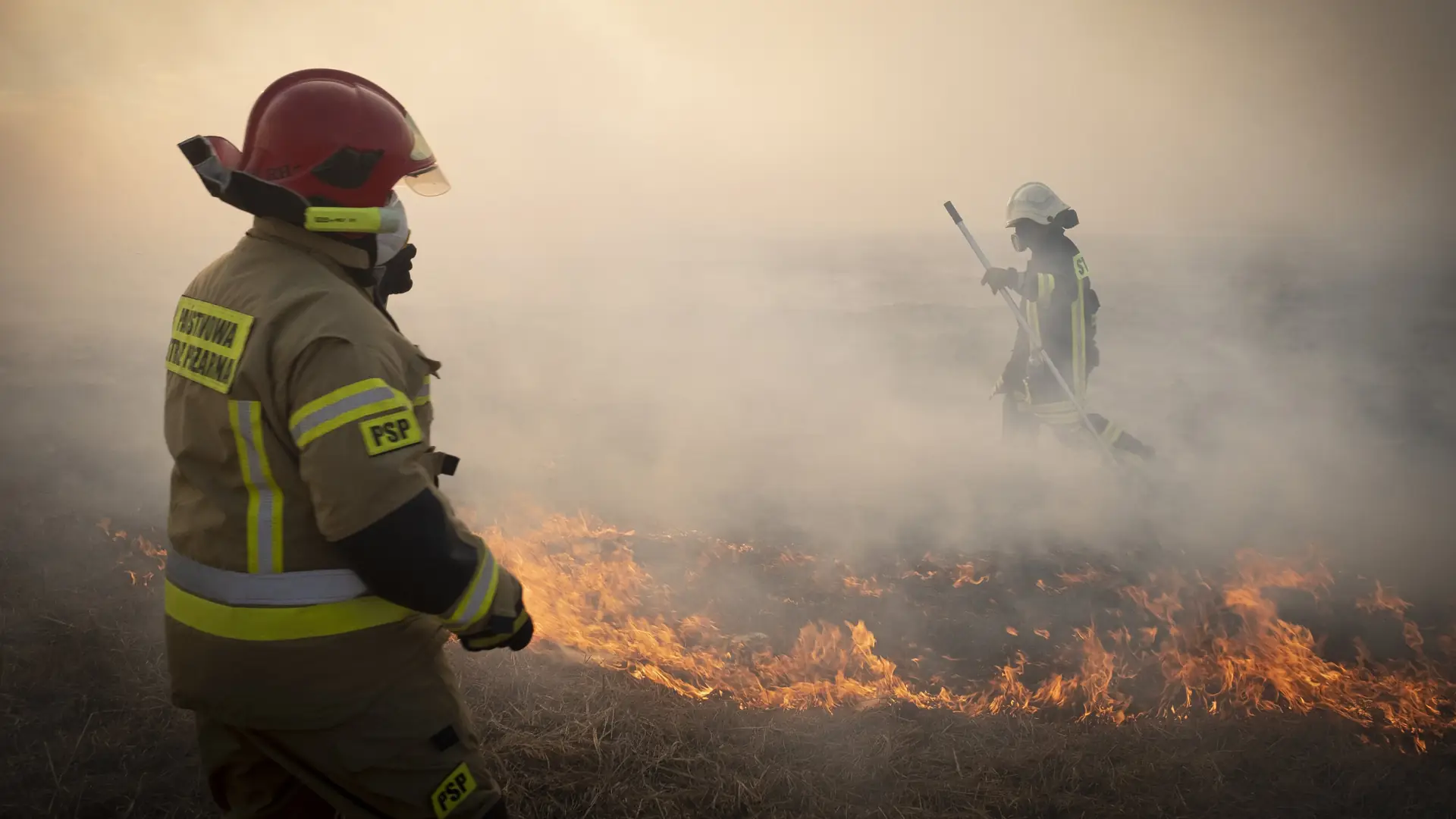 "Pożar jest sprawą narodową i co najmniej pół Polski wie, jak go ugasić"