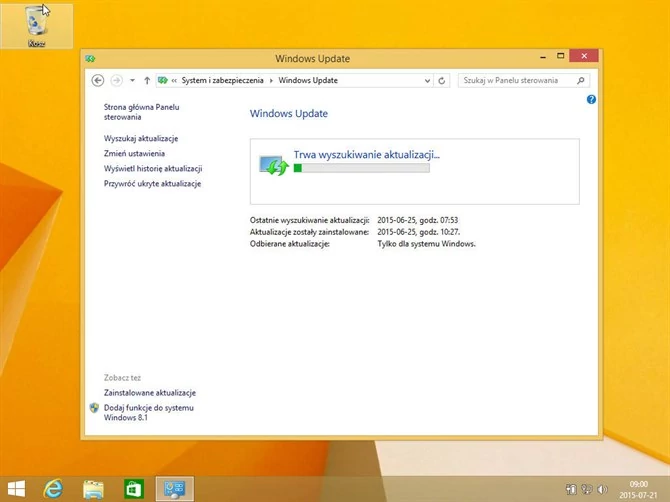 Aktualizacja dystrybuowana jest poprzez Windows Update