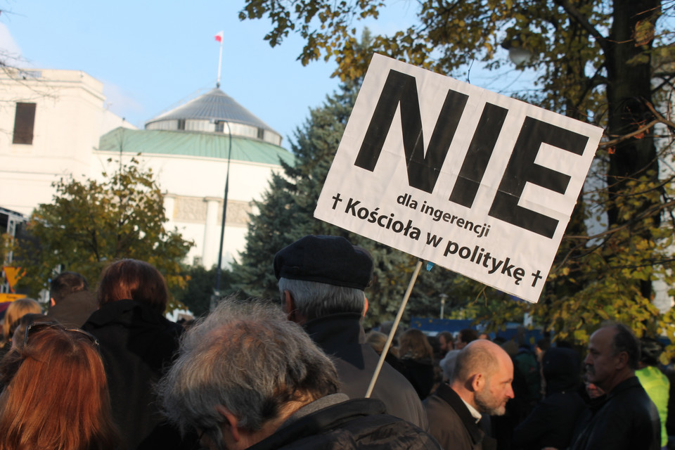 Strajk Kobiet Czarny Protest Sejm. Piotr Halicki 3