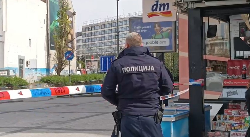 Pala skela u Novom Sadu