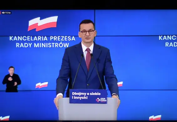 Mateusz Morawiecki odniósł się do protestów po wyroku TK. Internauci: odwracanie kota ogonem