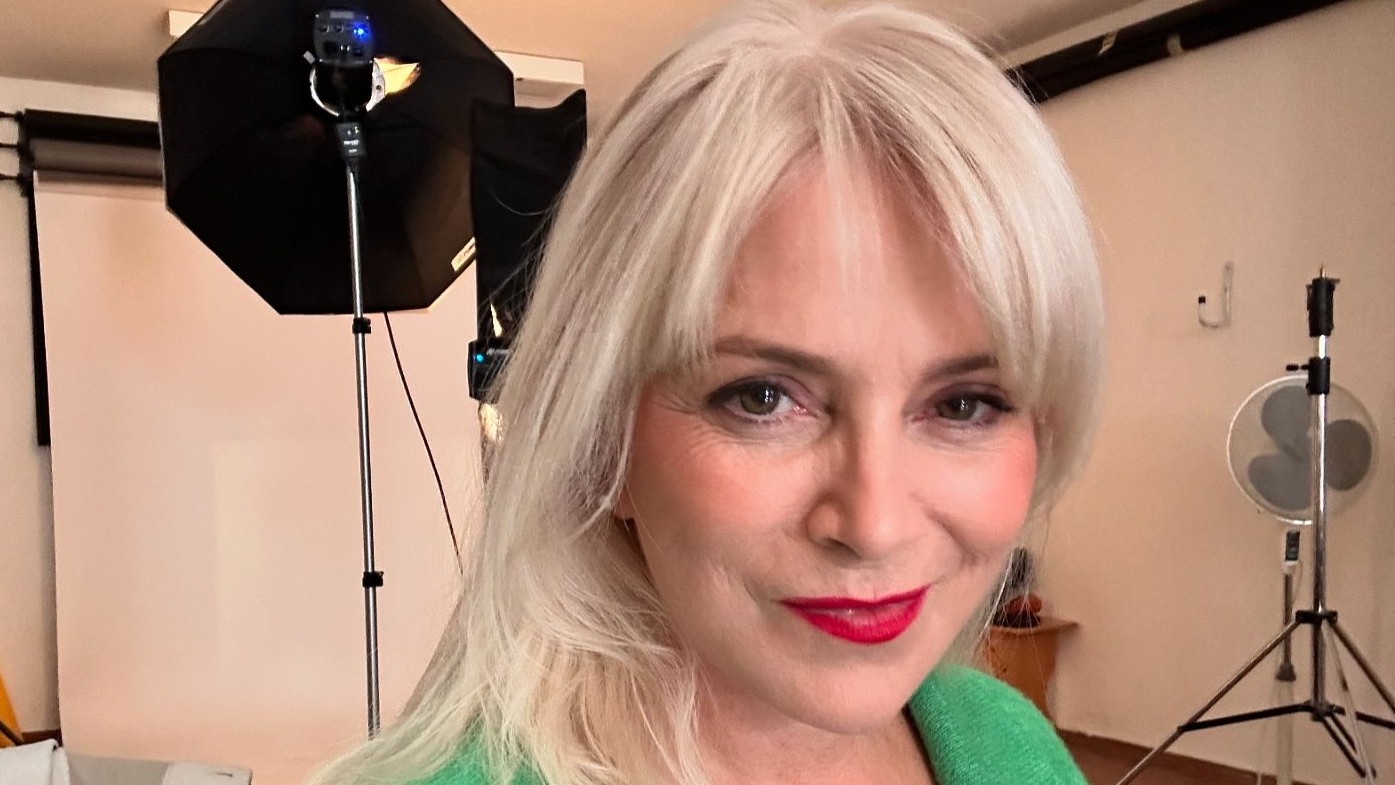 Herečka a influencerka Zuzana Vačková.