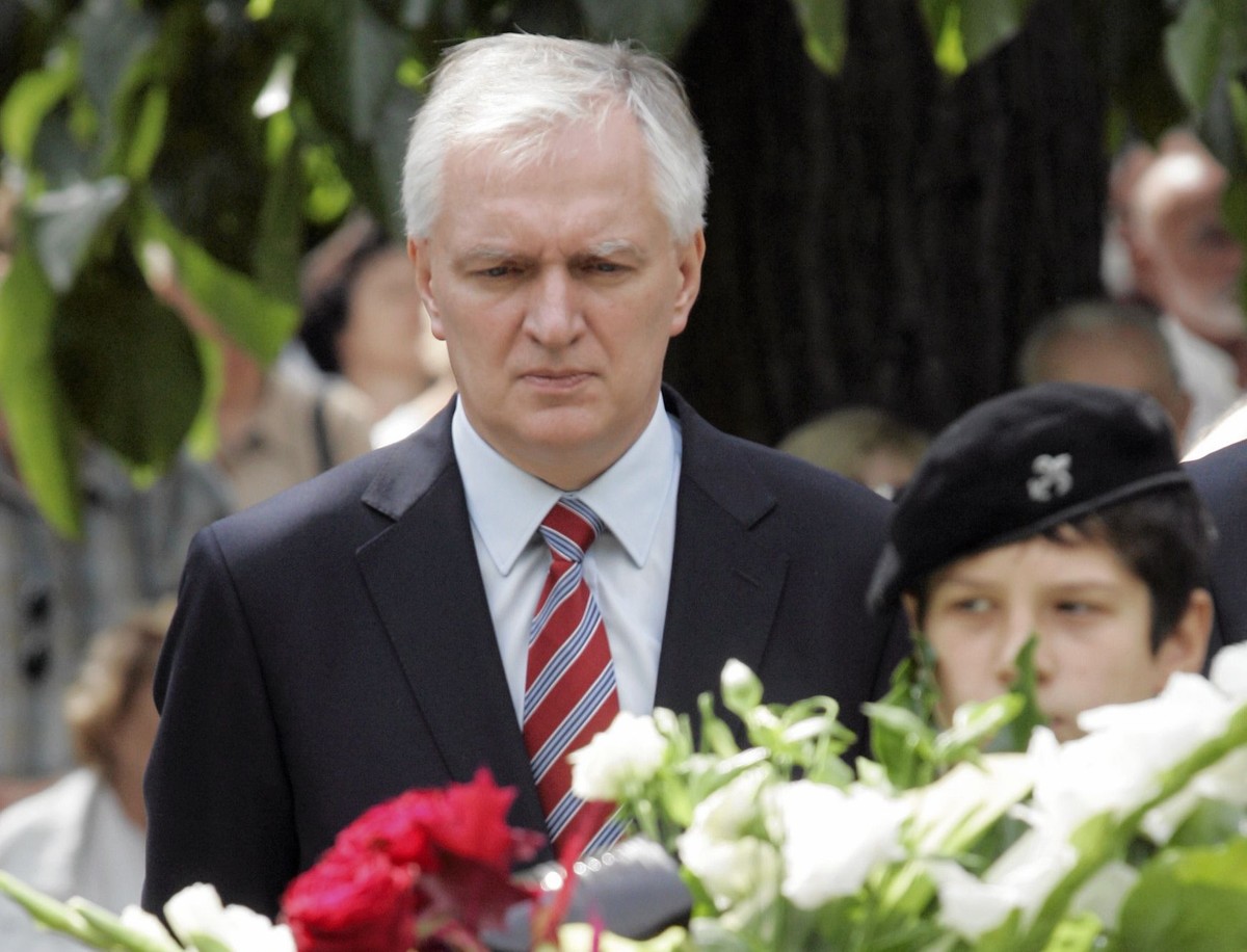 Jarosław Gowin w Parku Dreszera w rocznicę wybuchu Powstania Warszawskiego