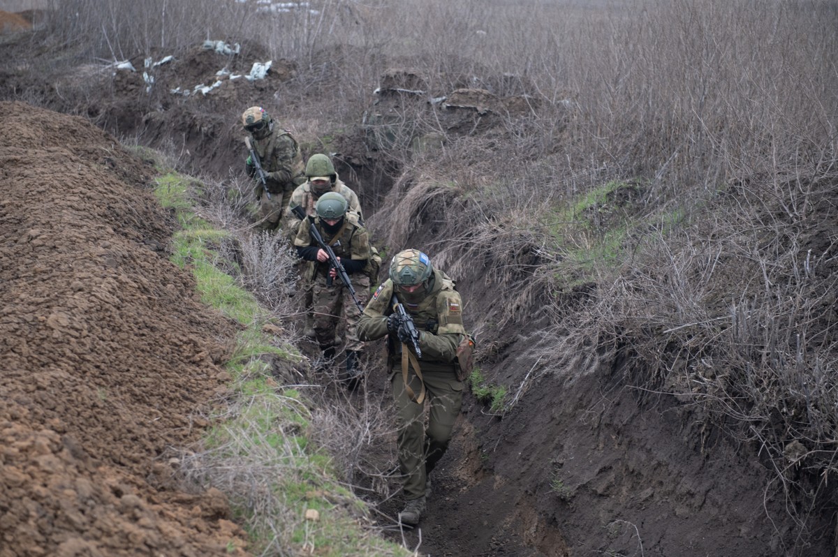 February,18,,2024.,Ukraine.,Donbass.,Zaporizhia,Region.,Mobilized,Servicemen,Of