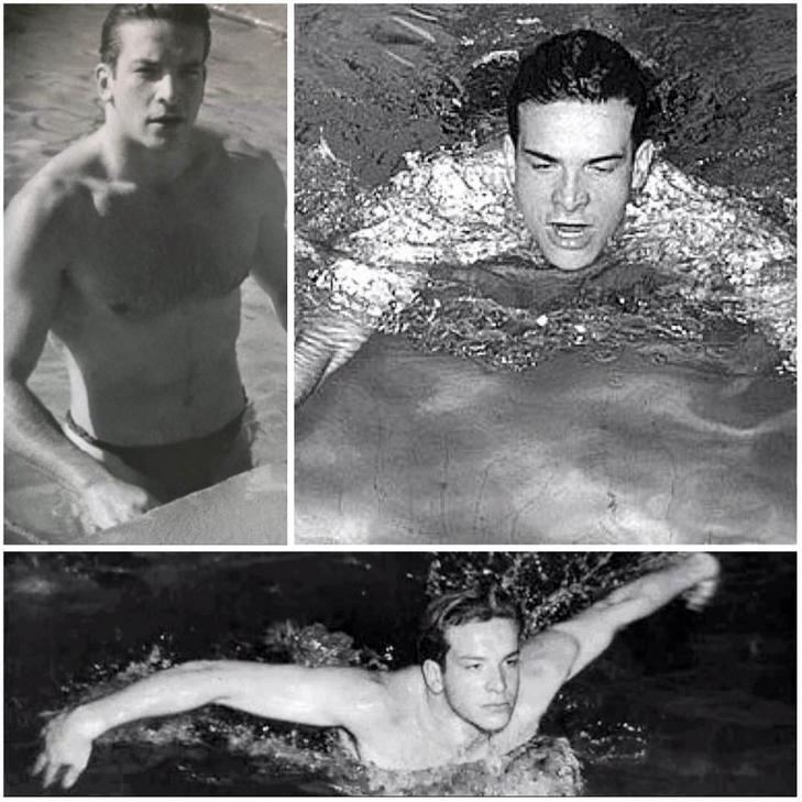 Carlo Pedersoli úszóként lett ismert Fotó: Bud Spencer Official