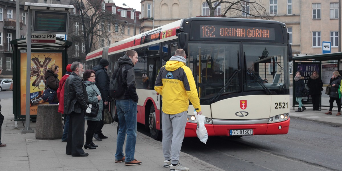 autobus w Gdańsku