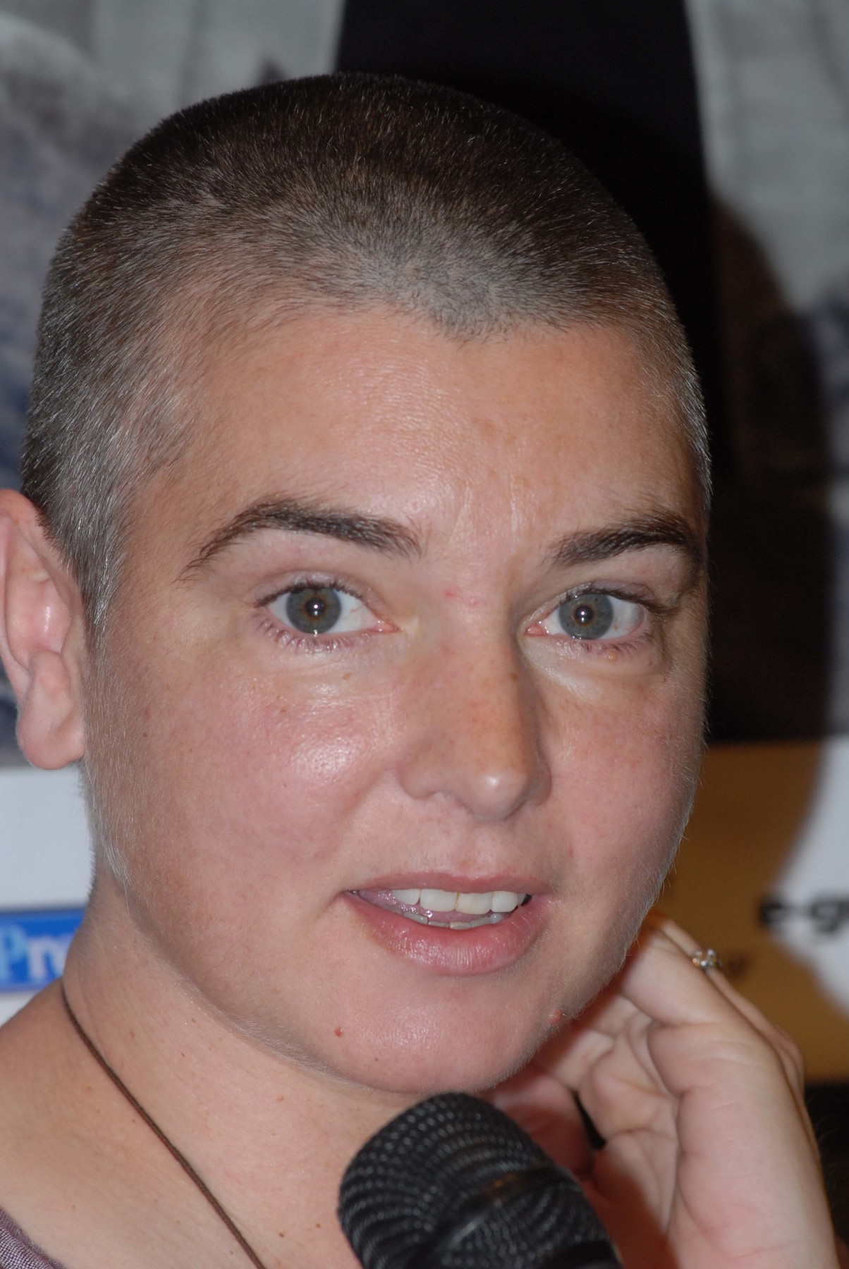 Speváčka Sinéad O'Connor.