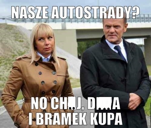 mem z Donaldem Tuskiem i Elżbietą Bieńkowską / Mam alergię na rzeczywistość