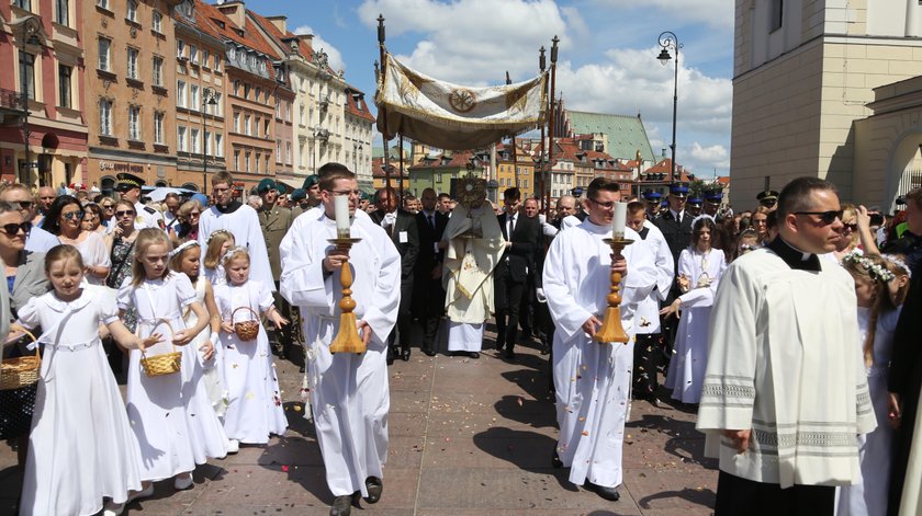 Procesje w Boże Ciało