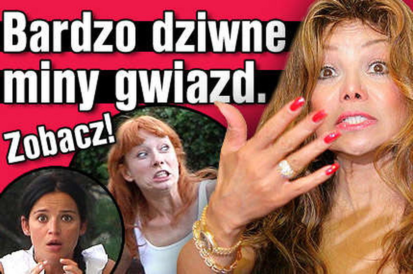 Bardzo dziwne miny gwiazd. Zobacz!