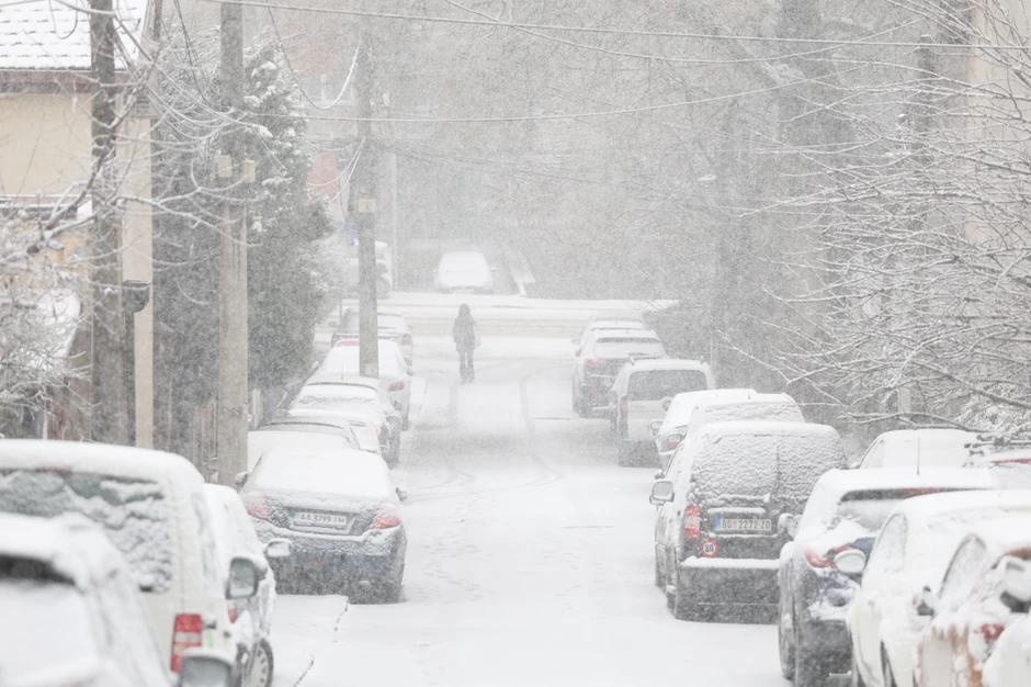 Sneg u Beogradu 4. januara