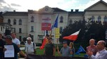 Bydgoszcz. Protest przeciwko ustawie "lex TVN"