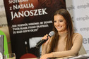 Natalia Janoszek promuje książkę "Za kulisami Bollywood"