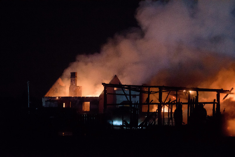 Dolnośląskie: Pożar domu jednorodzinnego w Pisarzowicach