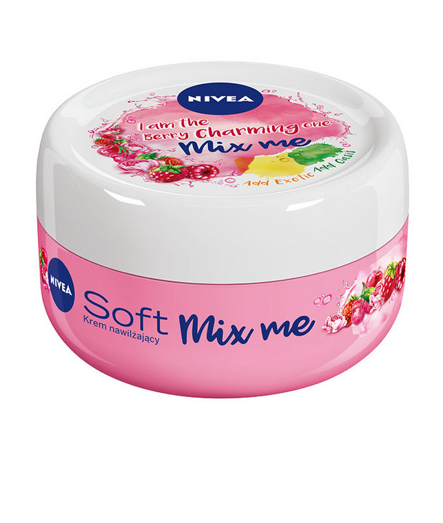 NIVEA Soft Mix Me I am The Berry Charming One. Cena: 11,99 PLN / 100 ml
