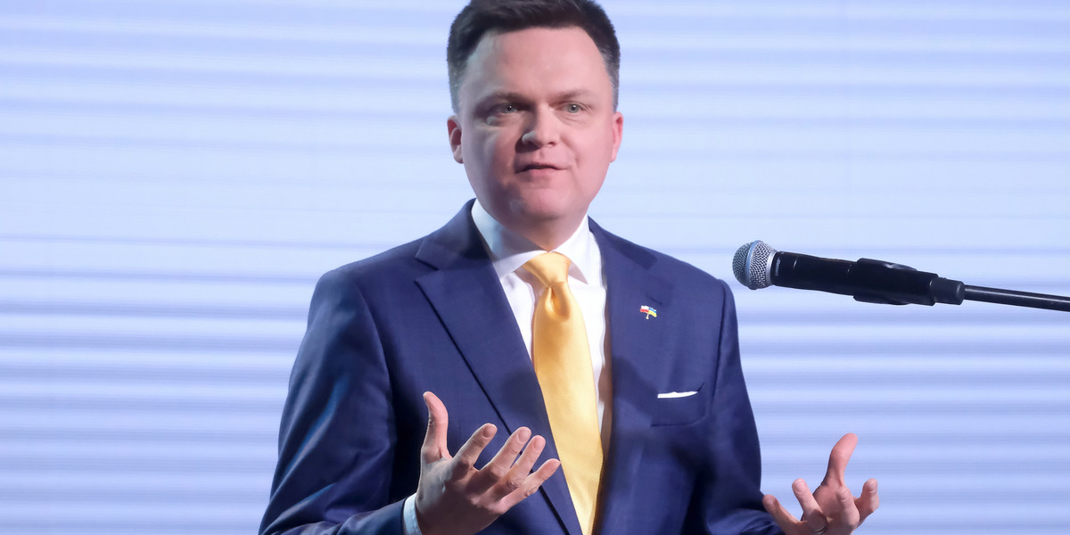 Szymon Hołownia chce kandydować na prezydenta za trzy lata. 