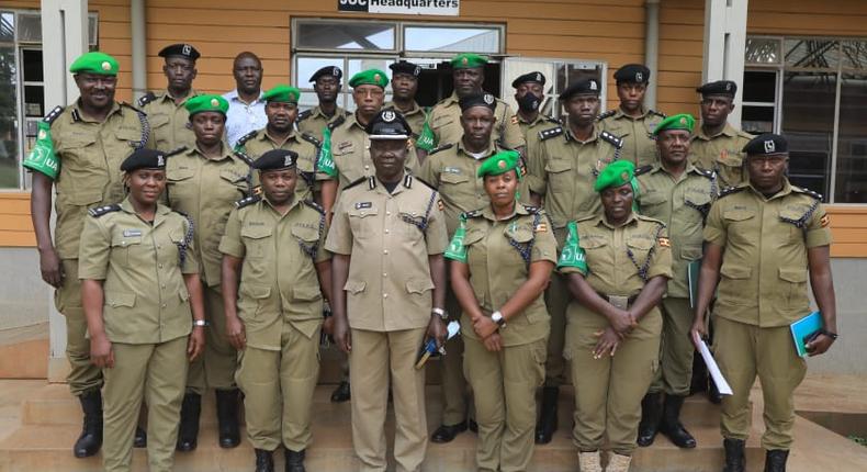 Officers that came back from Somalia